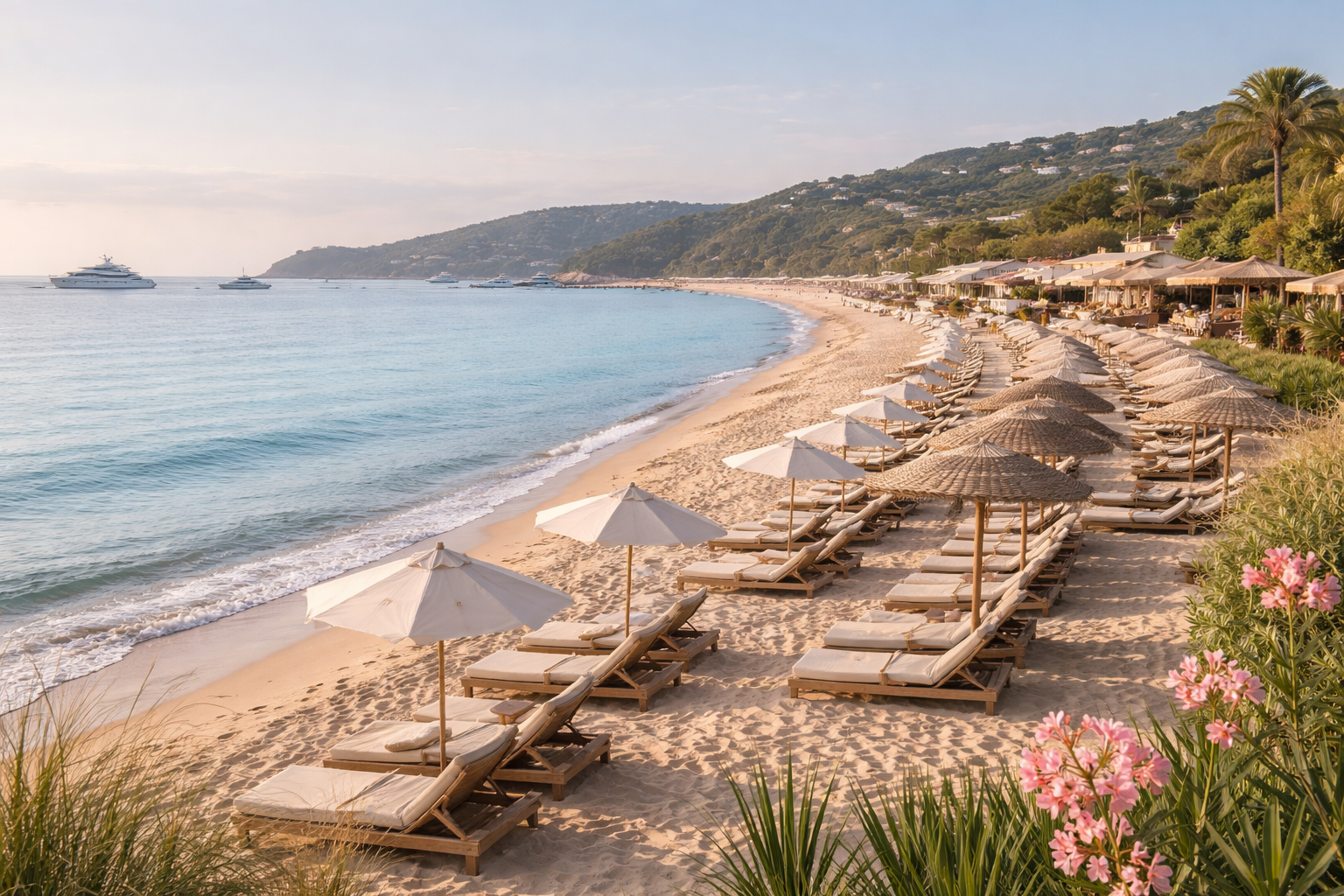 Gestion locative plages de Ramatuelle